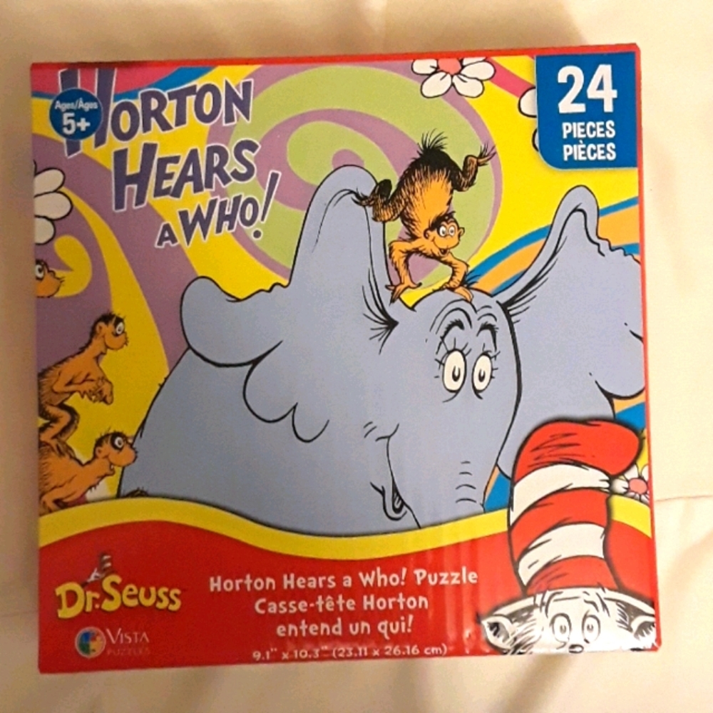 Dr. Seuss Horton hears a who puzzle